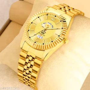 Legacy Series Original Gold-Plated Quartz Analog Watch for Boys/ Men