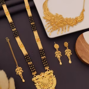 Product Details -> Product Page with Right-Side Description 7 Premium GoldPlated Jewellery Set