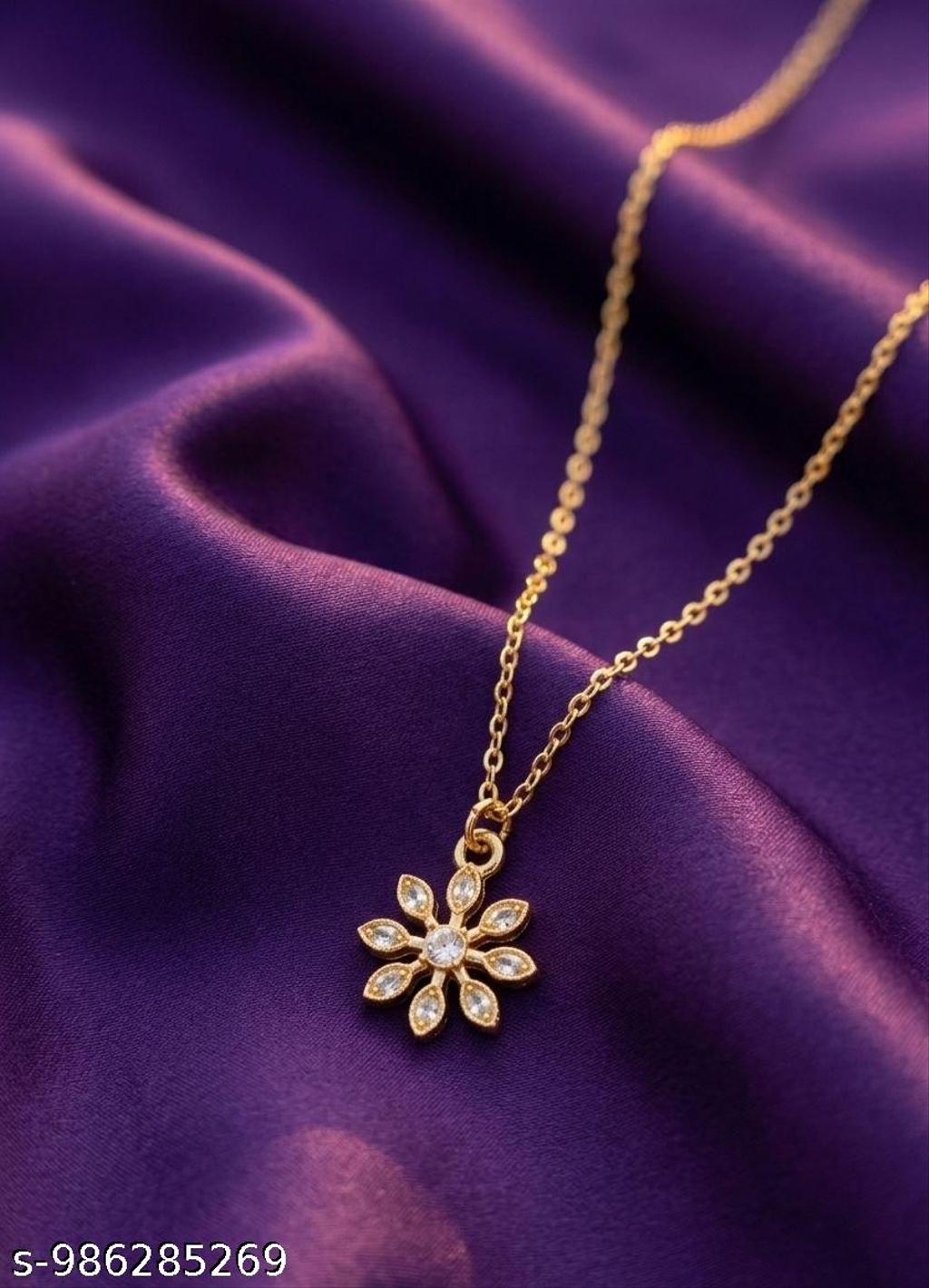 Product Details -> Product Page with Right-Side Description 2 shimmering beautiful pack of 8 fancy necklaces