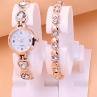 Trendy New Design Analog watch and Bracelet Combo for Women